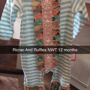 Ricrac And Ruffles Romper